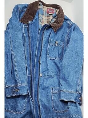 Denim & Co Women's Chore Barn Ranch Jacket -Size 3X Pre-owned